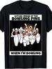 Humorous Bowling-Themed Design Featuring Seven Ten Pins, Perfect for a T-Shirt