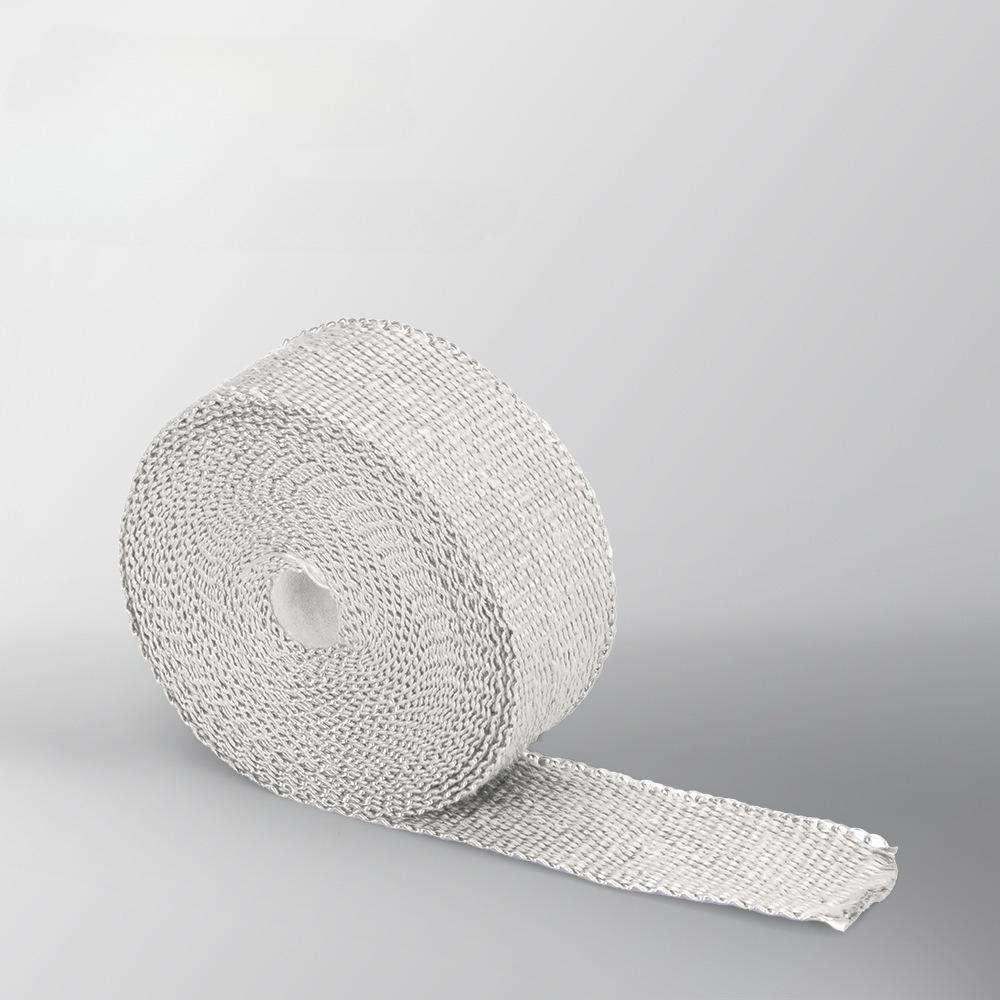 10M Motorcycle Exhaust Thermal Tape Header Heat Wrap Manifold ulation Roll Resistant with Stainless Ties Motorcycle Parts