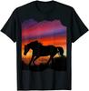 Men's and Women's T-shirts NEW LIMITED Beautiful Arabian Horse Silhouette Great Gift Idea Tee T-Shirt S-3XL