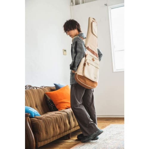 Ibanez IGB541-BE Electric Guitar Bag with Protective Cushion, Designed to Express Individuality and Playfulness (Beige)