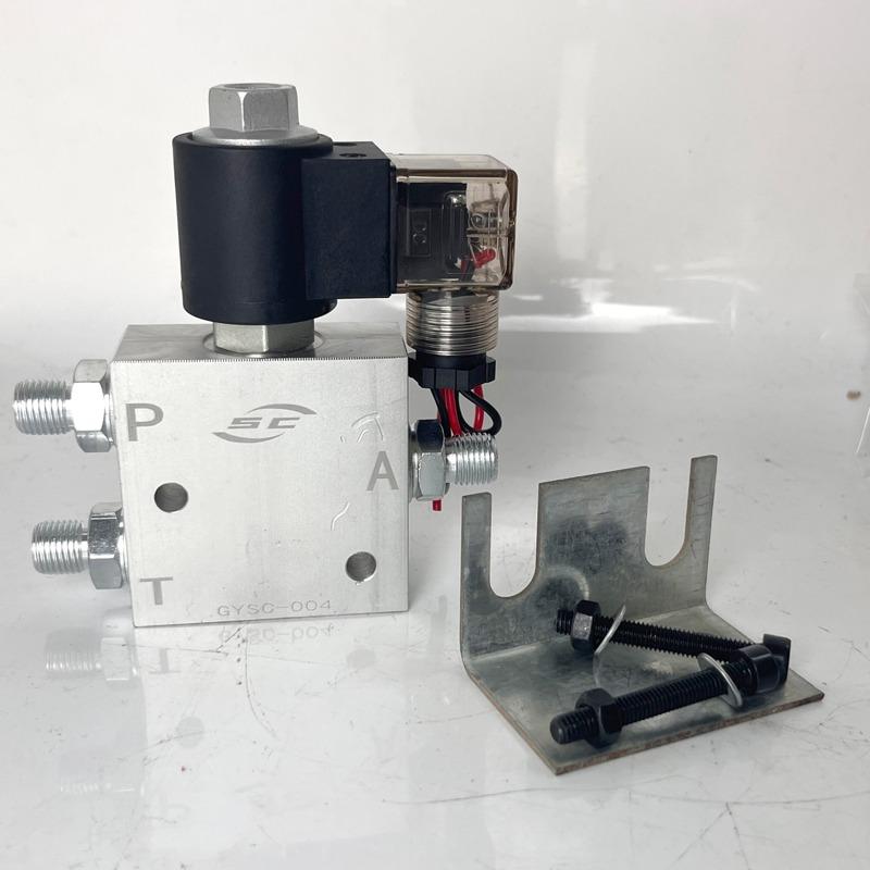 Connettore rapido per escavatore valvola solenoide idraulica 12V/24V valvola di inversione a controllo elettronico modificata accessori