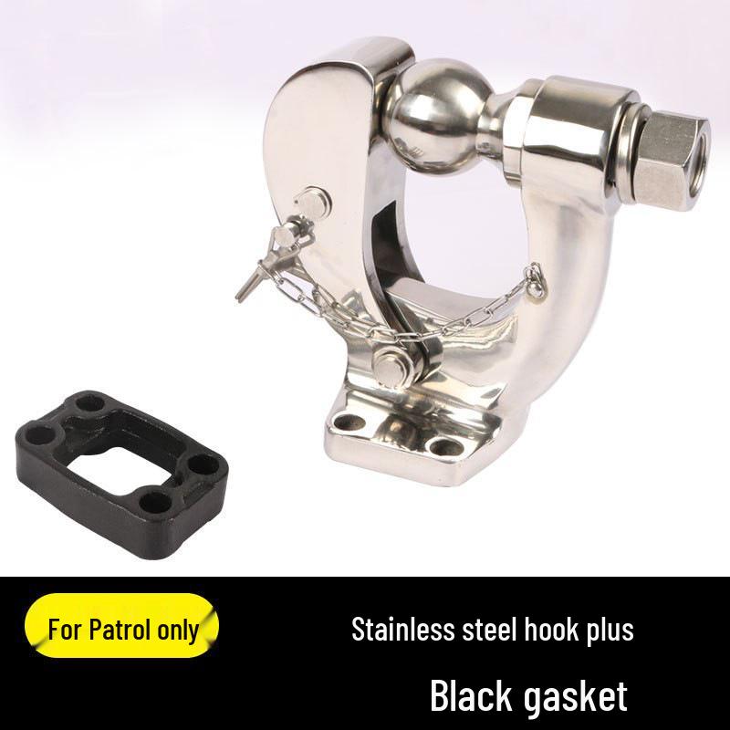 Nissan Patrol Y62 Trailer Hitch & Y61 Stainless Steel Quick Release Towing Hook