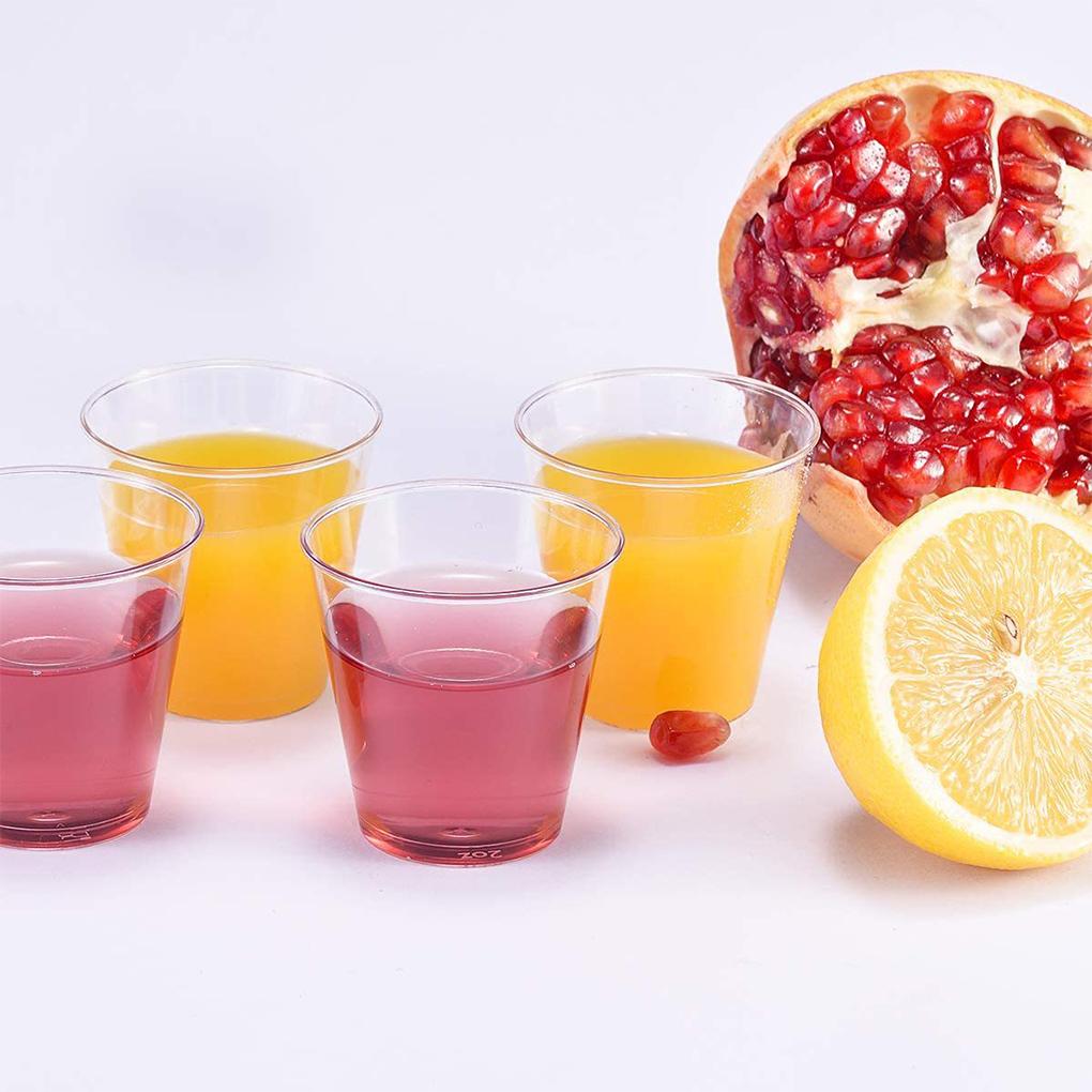 Shot Glass Portable Transparent Replacement Washable Household Festival Club Wine Fruit Juice Soft Drinks Beverage Cup