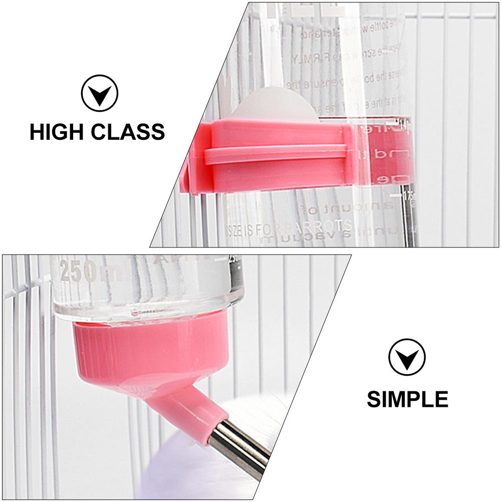 Fântână de băut pentru animale mici Recipient rozătoare Cușcă Sticlă Iepure Distribuitor de apă Agățat Chinchilla