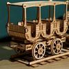 3D Wooden Puzzle - High Difficulty Adult Jigsaw: Wine Transport Truck Educational Model