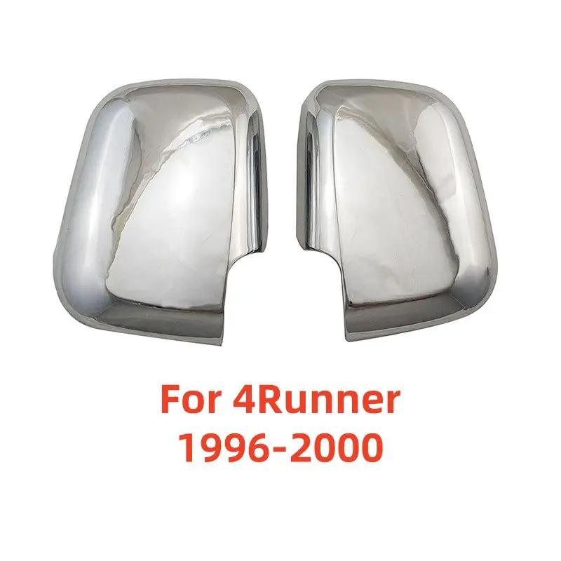 Car Decoration Door Mirror Cover For Toyota Hilux 4Runner 1996-2004 Chrome Silver Car Rearview Accessories Exterior Stickers
