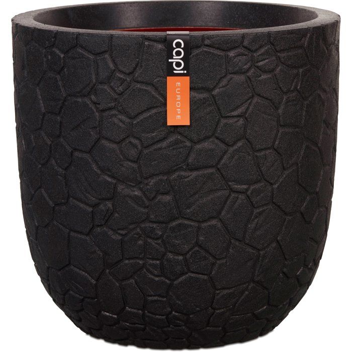 Pot boule - CAPI EUROPE - Clay NL - 35 x 34 cm - Noir