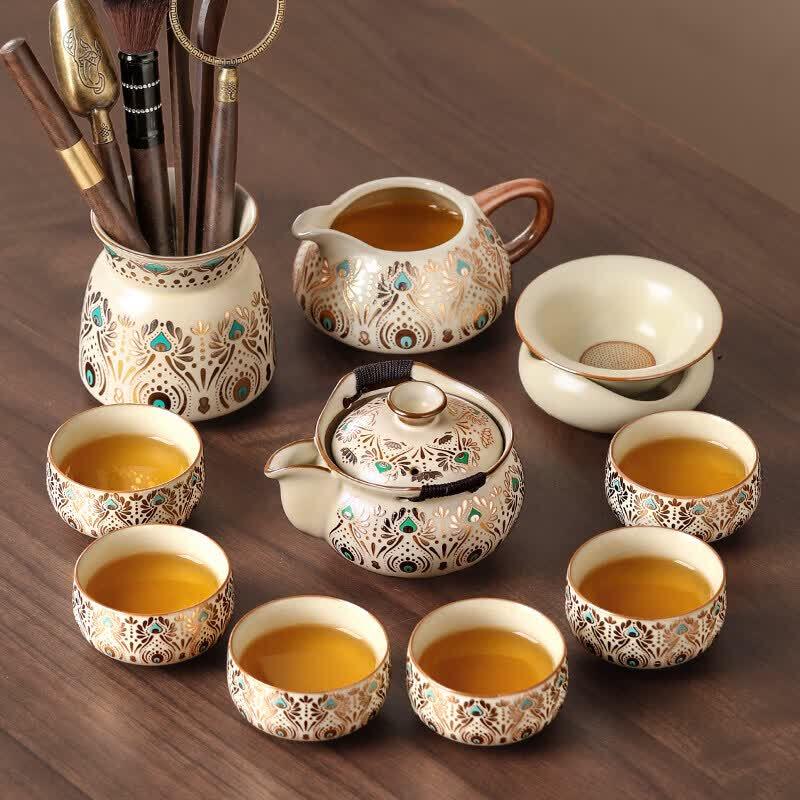 Youluo 2026 Ru Kiln Kung Fu Tea Set