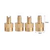 8/40/80pcs Practical Copper Slotted Head Professional Valve Stem Caps Protective Cover for Car Motorcycle Schrader Valve