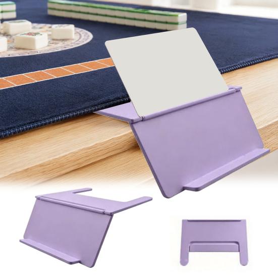 Mahjong Card Holder for Table, Collapsible Mahjong Card Angled Stand for American Mahjong Players, Mahjong Table