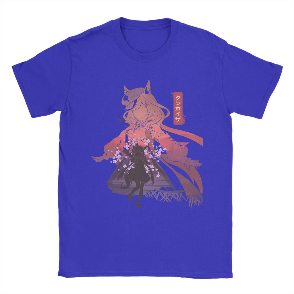 Unisexs TShirts Matikanetannhauser Uma Musume Anime Funny Cotton Tee Shirt Short Sleeve T Shirt Crew Neck Clothes 6XL