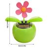 Solar Powered Sunflower Ornaments Dancing Flowers Car Dashboard Solar Automatic Swing Solar Flower Car interior accessories