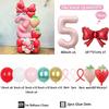 59pcs Strawberry Balloon Garland Set Suitable for Birthday Wedding  Anniversary Graduation Ceremony Indoor/outdoor Decorations