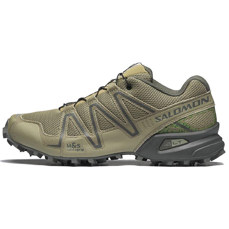 SALOMON Speedcross Non-Slip Low-Top Outdoor Functional Shoes Unisex Shoes Green 470695