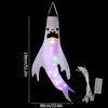 Halloween Decoration Scary Ghost Windsock Glow In The Darks Party Gifts Party Hanging Flags Day of The Dead Dia De Muertos