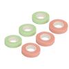40pcs Eyelash Tape Self Adhesive Breathable Eyelash Extension Tape for Beauty Salon Pink Green