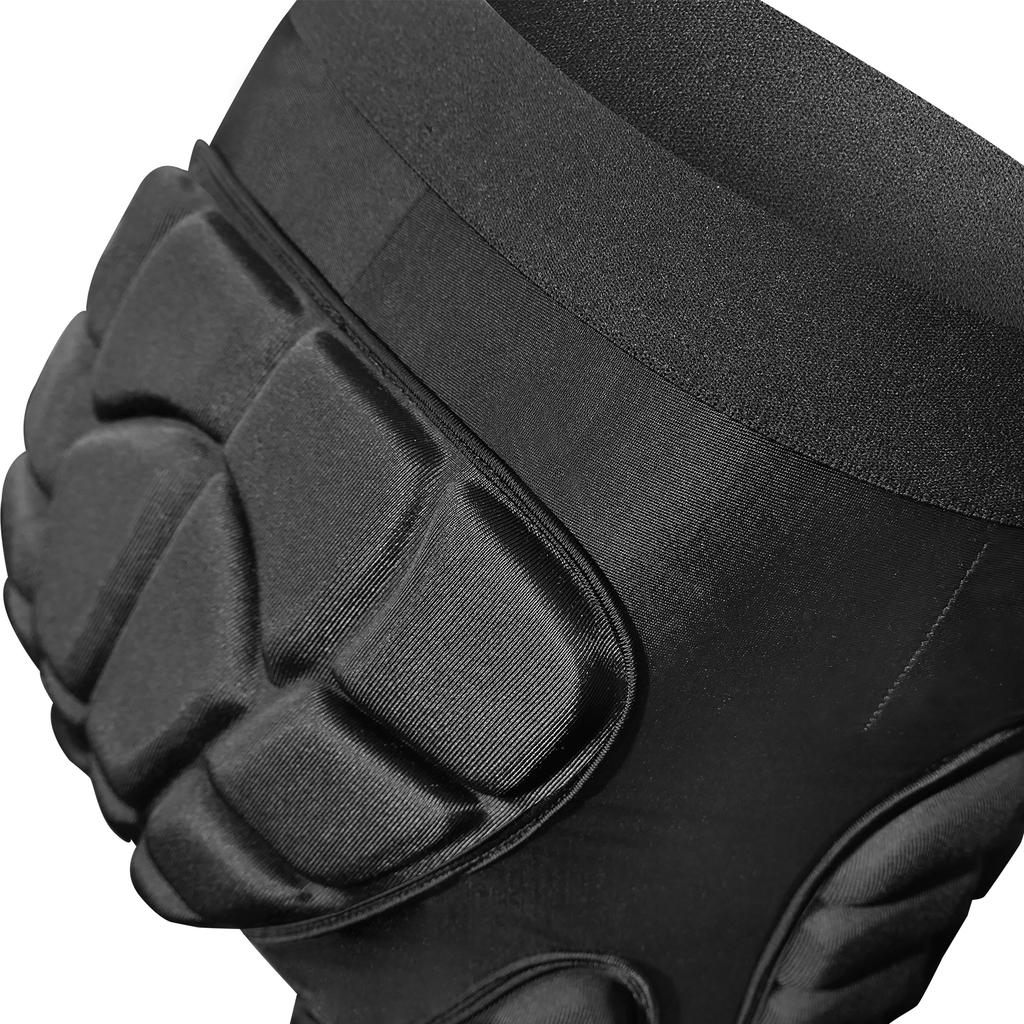AVIVOR 3D Protection Hip Butt EVA Padded Short Pants Protective Gear Guard Impact Ski Ice Skating Snowboard Black