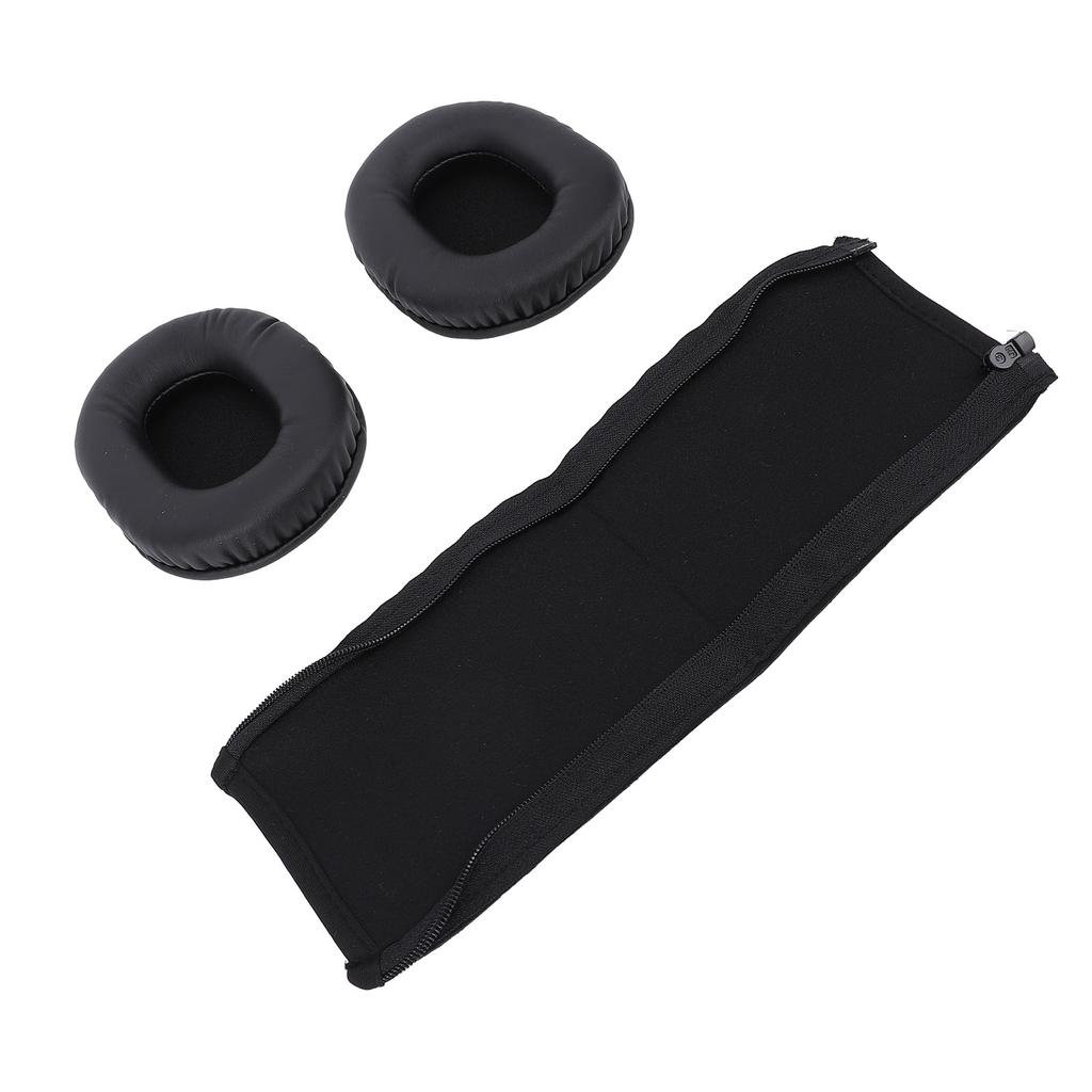 Earpad Headband Protector Set Replacement Ear Pads Headband Cover for M50X M40X M30X M20X Headphone