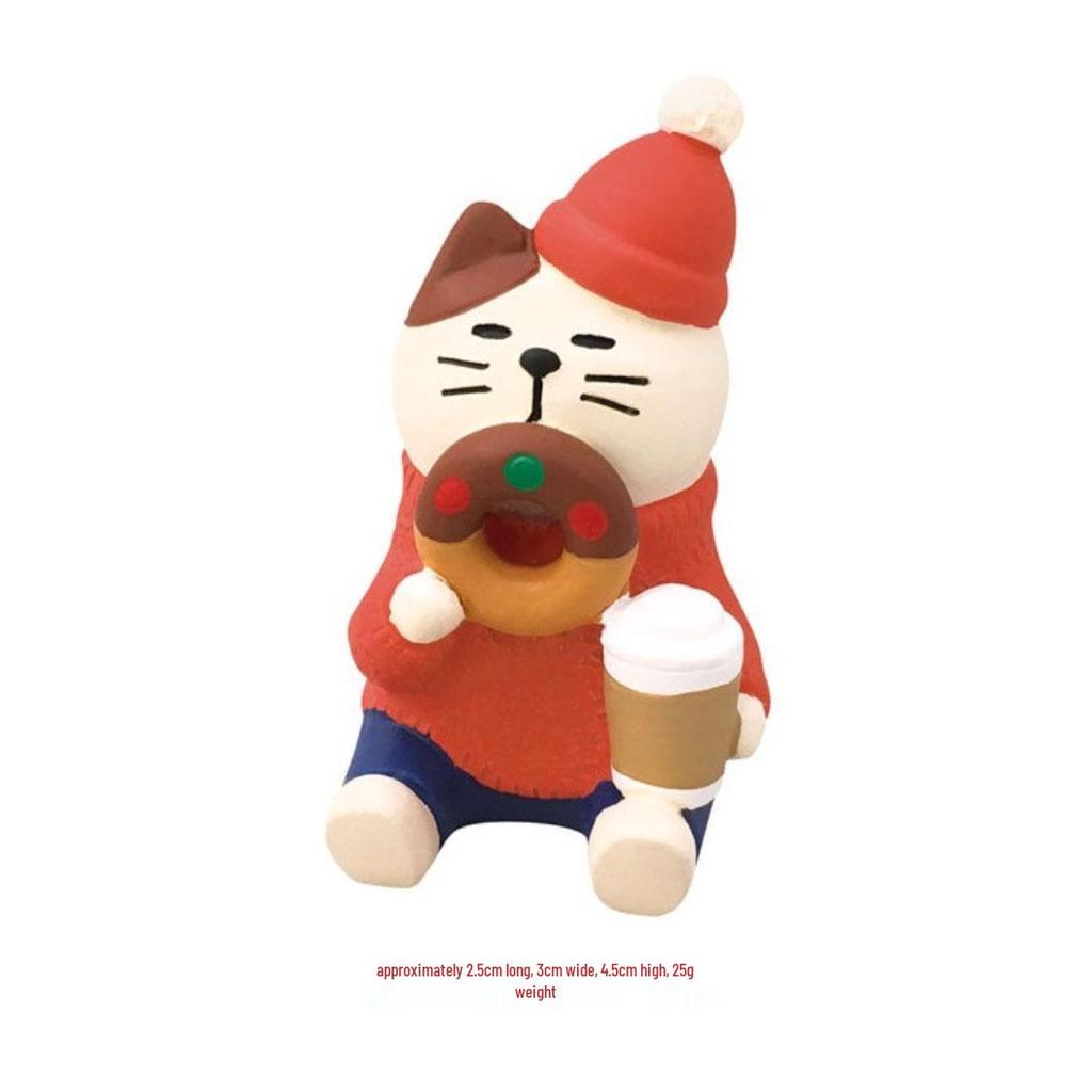 Creative Japanese INS ZAKKA Resin Crafts: Cute Christmas Ornaments & Gifts