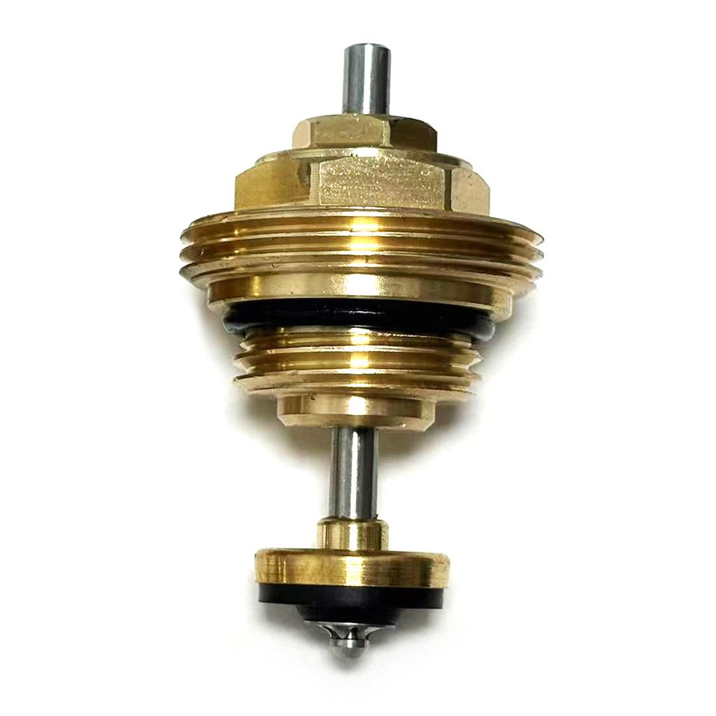Efficient Fluid Control Brass Return Pin Valve Core Heating Circuit Distributor Automatic Spring Valve Cores Enduring