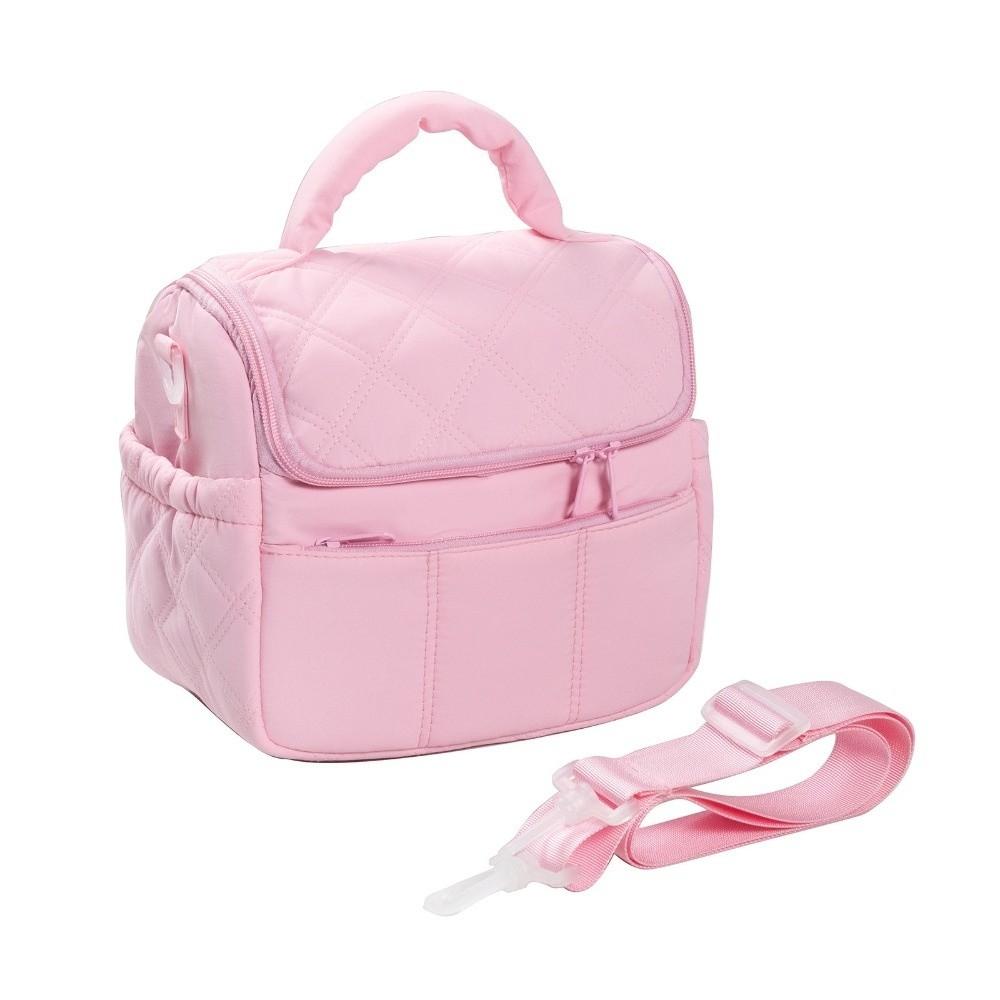 Quilted Puffer Insulated Lunch Bag Soft Cooler Thermal Bag Multi-functional Lunch Tote  Work