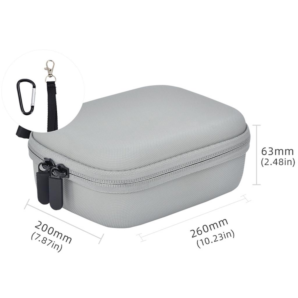 Camera Mini Storage Case For DJI Osmo Action 6 Hard Shell Carrying Case with Mesh Bag Travel Carrying Case Camera Accessories