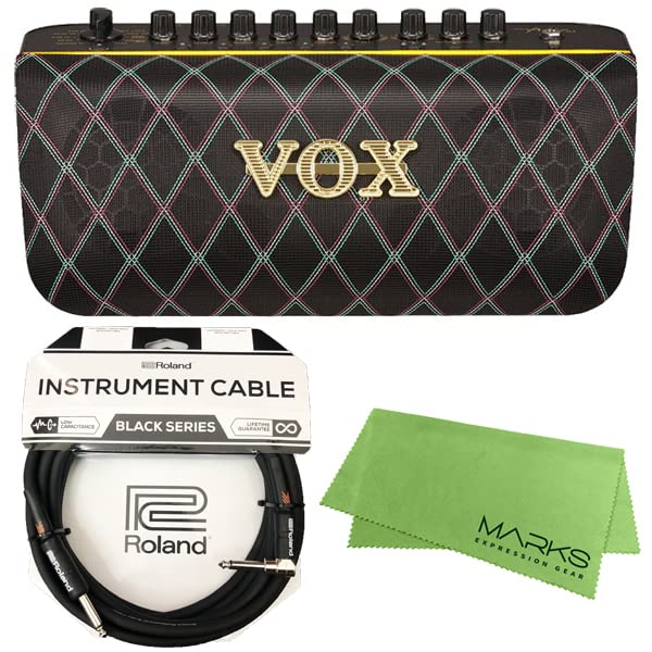 

VOX - Guitar Amplifier ADIO AIR GT + Roland Cable + Marks Original Cross Set