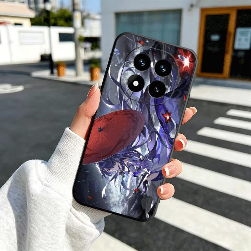 

Honkai Star Rail Ахерон Мягкий чехол для телефона для Xiaomi Redmi Note 12 13 14 15 Pro Plus 11 12S 11S 11T 10 4G Черная задняя крышка Redmi Note12ProPlus