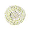 Waterproof Colored Polka Dot Shower Cap Reusable Adult Spa Accessory