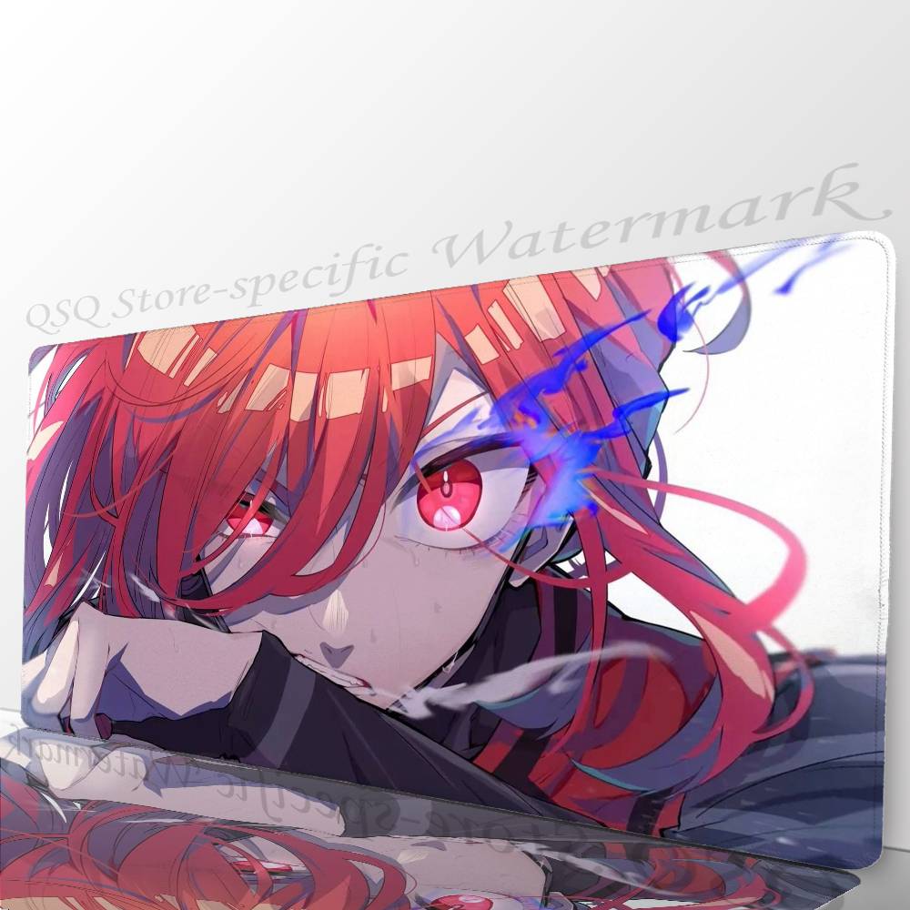 Chigiri Hyoma Manga BLUE LOCK Mousepad Mouse Mat Desk Mat With Pad Gaming Accessories Prime Gaming XXL Keyboard Pad Padding Ma
