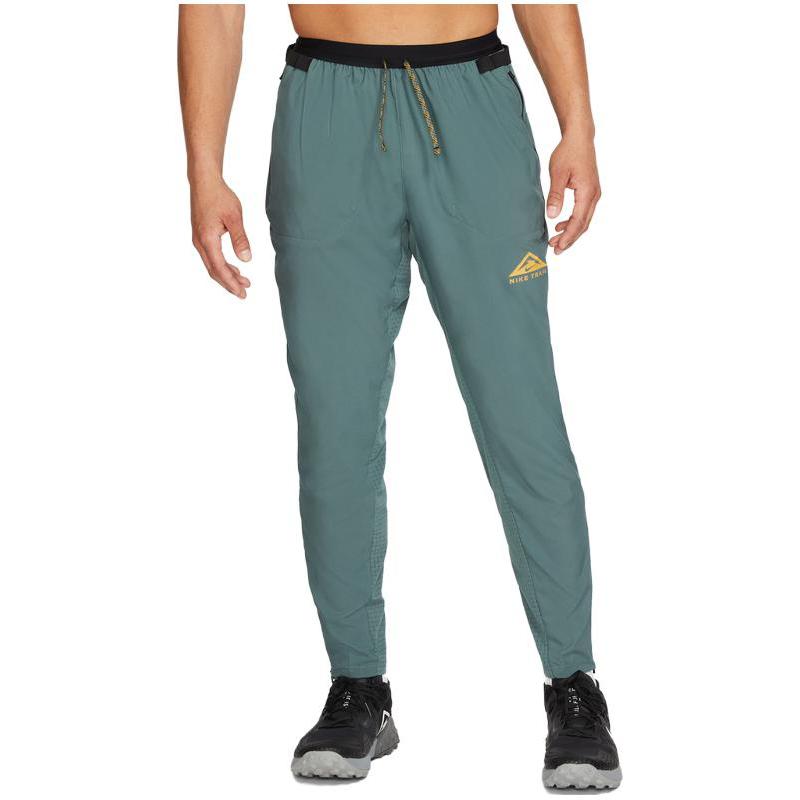 Nike Elastic Waist Straight Leg Casual Pants Men Bottoms Jade-Green CZ9059-387