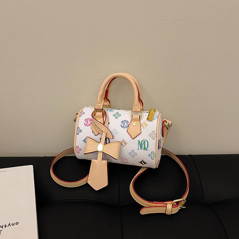 New style fashion letter presbyopia nano pillow bag portable shoulder oblique span women's bag