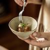 Geschmacksplatte Japanische Grobkeramik Platte Retro Stil Geschirr Keramik Dippschale Geschmacksplatte Haushalt Hohe Gemüseteller