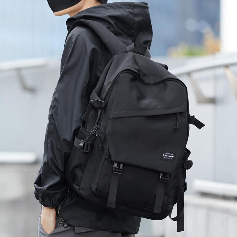 Viney Backpack for Men, Large Capacity Casual Commuter Backpack, 17-Inch Laptop Bag, Business Schoolbag, Travel Bag, Hiking Backpack