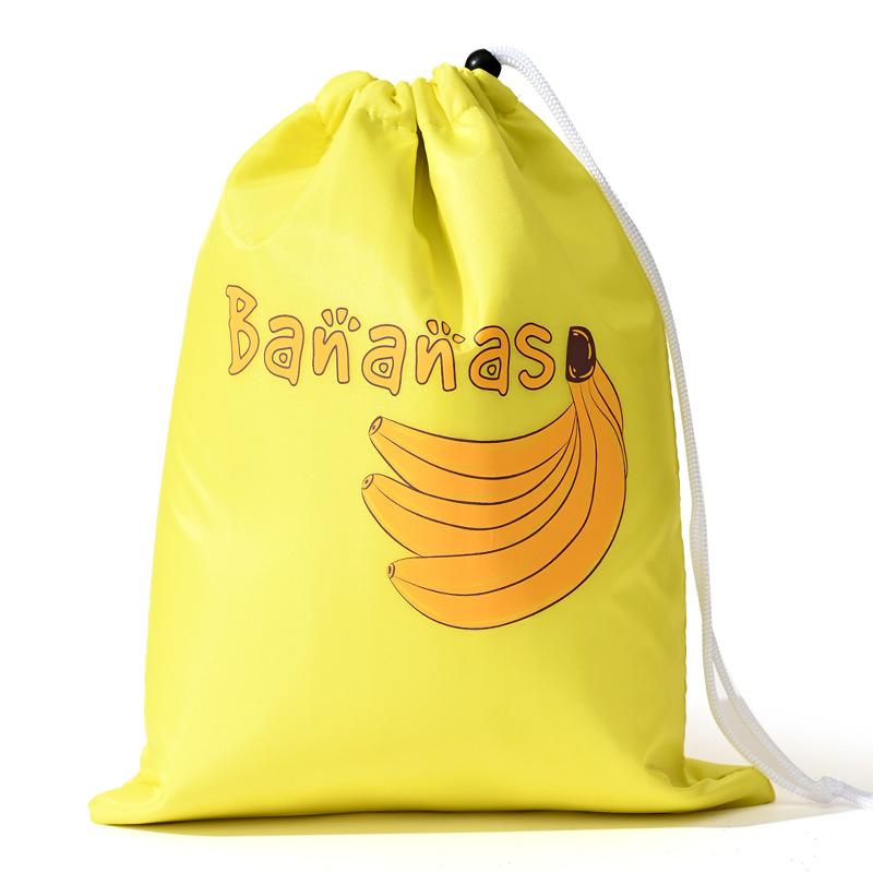 Banana Bundle Pocket Storage Bags Reusable for Fruits Vegetables Food Preservation Insulated Shockproof Lightweight Shopping Bag