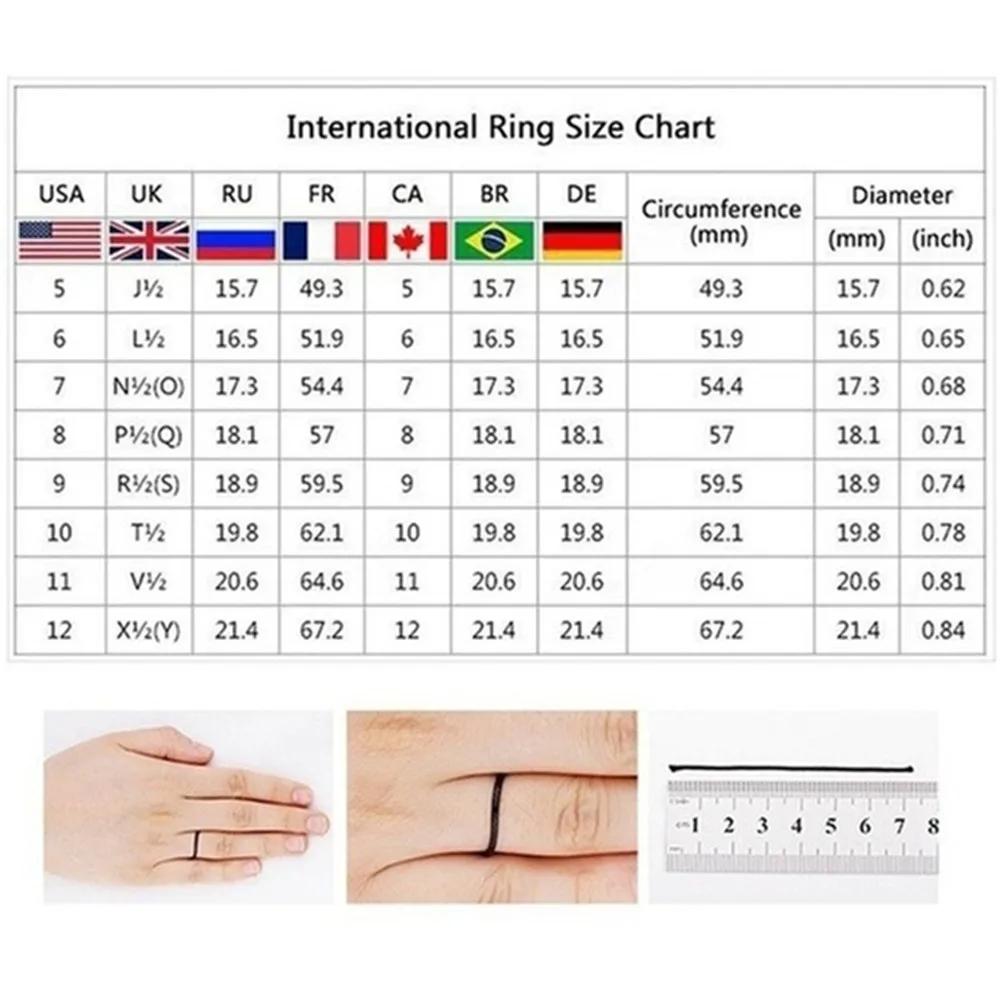 New Hot Sale Fashion Retro Ethnic Style Square Black Mirror Domineering Men's Ring Whole Sale Rings