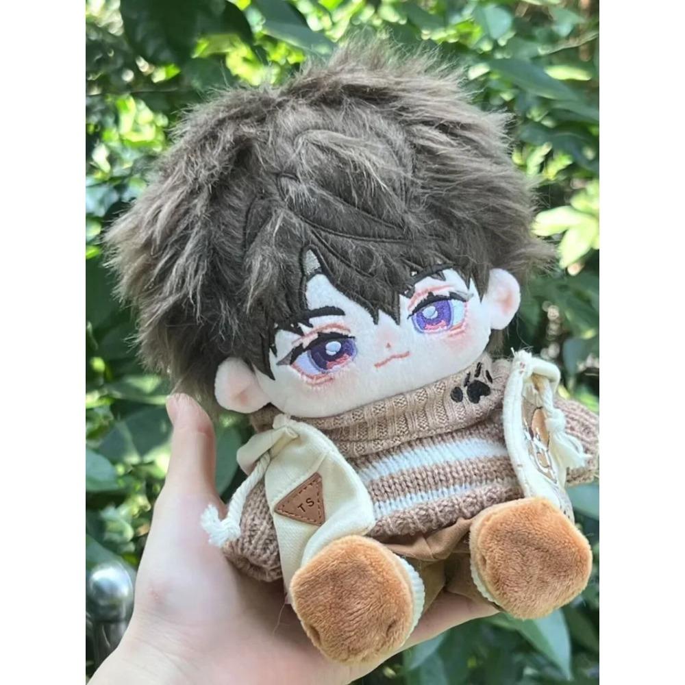 20cm Kawaii Love And Deepspace Caleb Idol Doll Anime Star Dolls Plněné Vlastní Figurka Hračky Bavlněné Plyšové Hračky Dárek pro Fandy