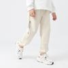 Spring Korean Style Boys' Sports Trousers, Trendy Anti-Mosquito Children's Pants with Letter Design