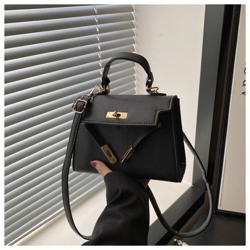 Popular Solid Color Women's Bags Hundred Crossbody Bags Premium Sense Handbags Female