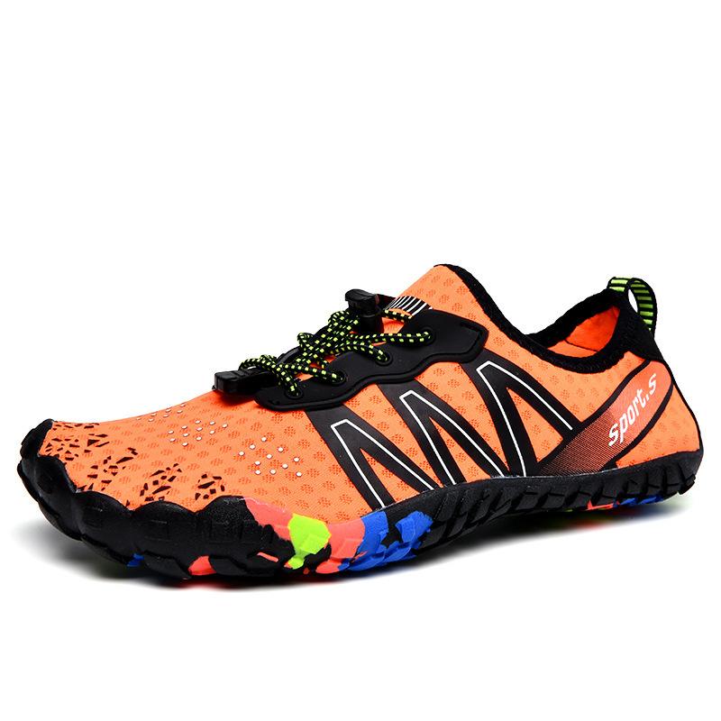 New Spring and Summer Platform Beach Shoes Couple Outdoor Hiking Shoes Cycling Shoes Creek Walking Shoes Swimming Shoes