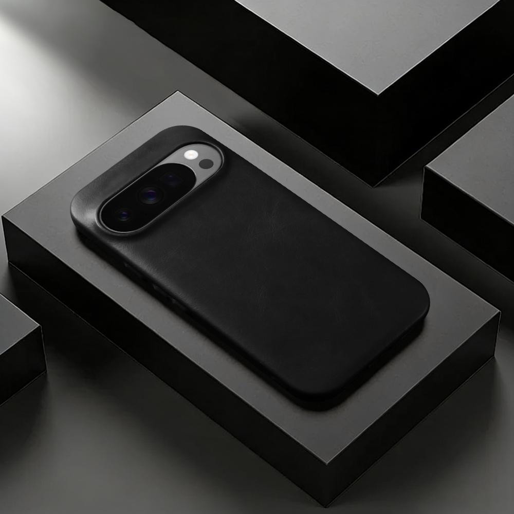 Oil Wax Genuine Leather Phone Case for Google Pixel 10A 10 9 11 Pro XL 9A 8 8A 7 7A 6 Pro Business Back Cover Cases Coque Funda