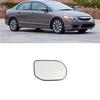 ABS+Glass Right Side Rearview Mirror Glass #76203-SNB-N01 For Honda Civic 06-11