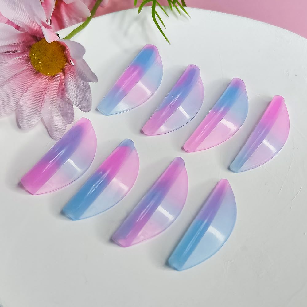 Libeauty Lash Lift Silicone Reusable Lash Perm Size 8 Lash Curling Lash Lifting Ideal for Lifting Eyelashes Pads, Rods, Pairs, Pads, Shield,