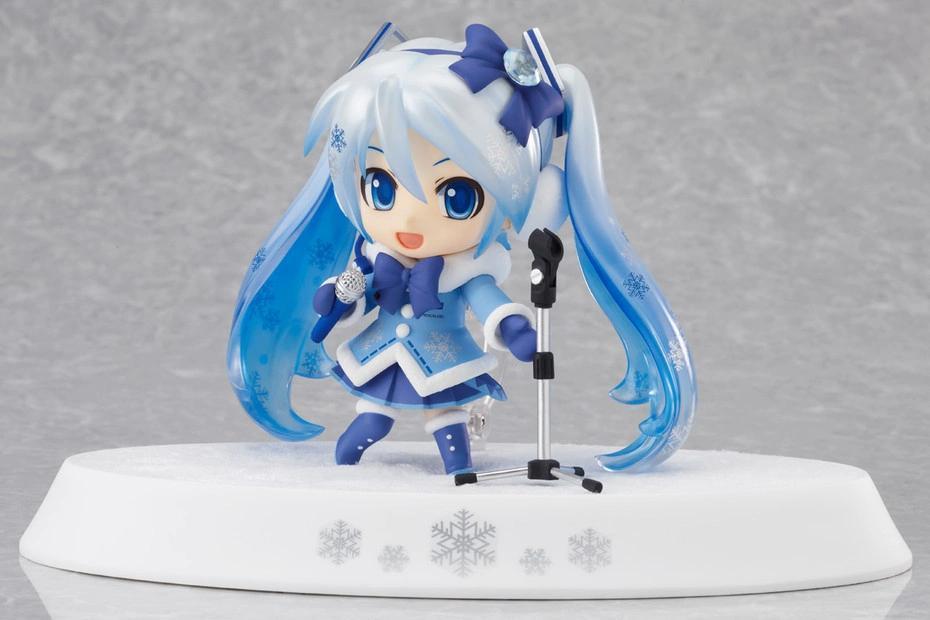 

[USED] Nendoroid Snow Miku Fluffy Coat Ver. with correction parts