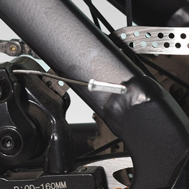 100 Pcs Aluminum Alloy Bicycles Brake End Cover Cable Tip Brake Wire End Cap