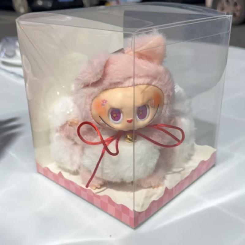 

Девятихвостая лиса Лабубу Блайнд Бокс и Плюшевая игрушка Зимомо: Слияние мифологии и уличного искусства