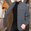Men's Trendy Woolen Jacket: Autumn/Winter Velvet Korean Style.