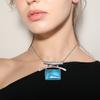 Blue Turquoise Gemstone Handmade Women's Unisex Silver Jewelry Pendant 1.25