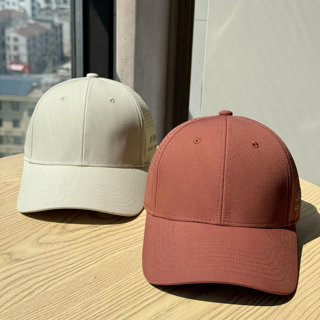 New high-quality quick-dry baseball cap with side lettering, stylish hat for men and couples, women's sun protection hat