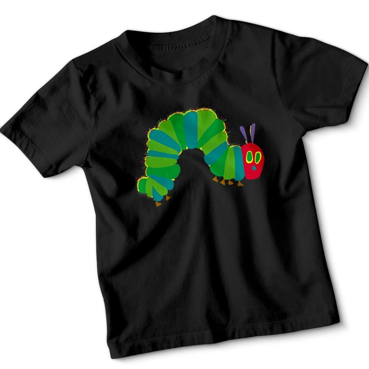Kids The Very Hungry Caterpillar World Book Day Reading Tshirt Boys Girls Tee 120